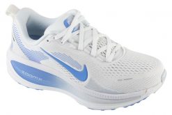 Buty do biegania damskie, Vomero 18. Białe buty treningowe Nike, bez wzorów, z materiału, przed kostkę, bez zapięcia, do biegania. Za 499.99 zł.