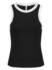 Sublevel Top w kolorze czarnym rozmiar: L. Czarne topy Sublevel, l, bez wzorów, bez kołnierzyka, bez ramiączek. Za 39.99 zł.