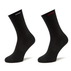 Skarpety wysokie damskie HUGO. Czarne skarpetki Hugo, bez wzorów. Za 59.99 zł.