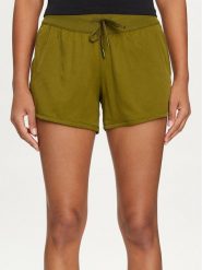 The North Face Szorty sportowe Aphrodite NF0A86YK Zielony Regular Fit. Zielone szorty sportowe The North Face, bez wzorów, z syntetyku, trekkingowe. Za 139.99 zł.