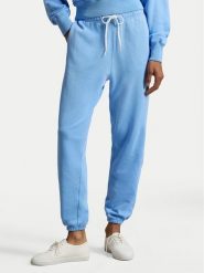 Polo Ralph Lauren Spodnie dresowe 211971694503 Niebieski Tapered Fit. Niebieskie spodnie dresowe Polo Ralph Lauren, bez wzorów, z bawełny. Za 689.99 zł.