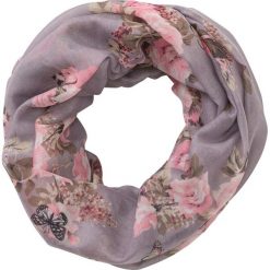 Szal koło bonprix beżowo-jasnoróżowy. Szaliki i kominy marki bonprix. Za 44.99 zł.