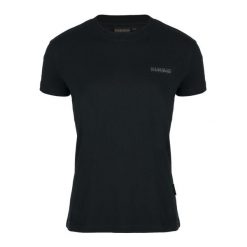Koszulka damska Napapijri S-Blanche. Czarne t-shirty sportowe Napapijri, s, bez wzorów, bez ramiączek. Za 109.99 zł.