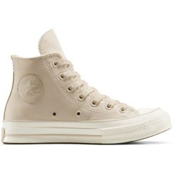 Buty sportowe damskie Converse Chuck 70. Brązowe buty treningowe Converse, bez wzorów, ze skóry ekologicznej, bez zapięcia. Za 590.00 zł.