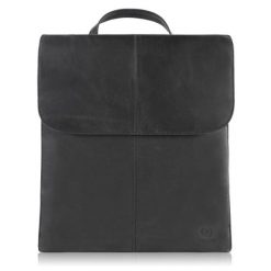 Plecak skórzany vintage PAOLO PERUZZI T-72-HBL czarny. Czarne plecaki PAOLO PERUZZI, bez wzorów, z materiału, bez dodatków. Za 399.99 zł.