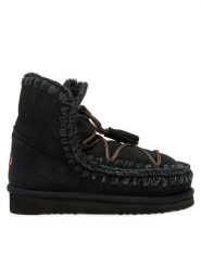 Mou Śniegowce Eskimo Scoubidoo Lace FW101124A Czarny. Czarne śniegowce Mou, bez wzorów, ze skóry, bez zapięcia. Za 1,049.00 zł.