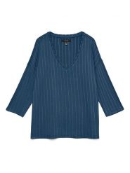 Vero Moda Sweter w kolorze niebieskim rozmiar: XS. Niebieskie swetry Vero Moda, xs, bez wzorów, bez ramiączek. Za 41.49 zł.