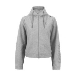 Bluza damska z kapturem Cavallo Cavalrabi. Szare bluzy CAVALLO, bez wzorów, eleganckie, bez ramiączek, z kapturem. Za 344.50 zł.