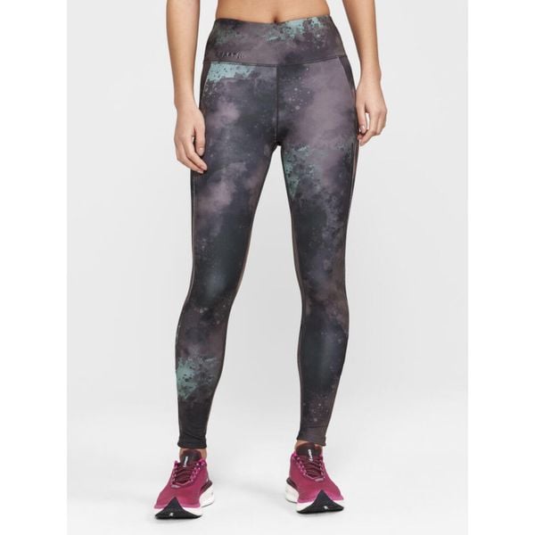 Damskie legginsy do biegania Craft Adv Essence. Brązowe legginsy Craft, bez wzorów, z materiału, sportowe. W wyprzedaży za 280.00 zł.