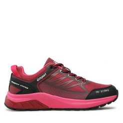 Trekkingi Grisport. Czerwone buty trekkingowe Grisport, bez zapięcia. Za 319.99 zł.