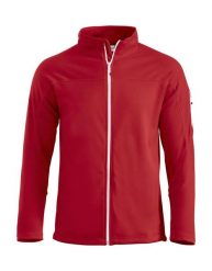 Clique Ducan Kurtka unisex z zamkiem, wnętrze szczotkowane, czerwona – red. Czerwone kurtki CLIQUE, xl, bez wzorów, bez kaptura. Za 240.51 zł.