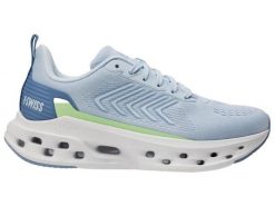 Buty sportowe MELROSE TUBES LITE (94494-474-M). Niebieskie buty treningowe K-SWISS, bez wzorów, bez zapięcia. Za 189.00 zł.