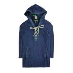 Second life - Damski sweter w kolorze granatowym - Stan bardzo dobry. Niebieskie swetry Ralph Lauren, bez wzorów, bez ramiączek. Za 114.17 zł.