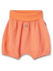 Sanetta Kidswear Szorty w kolorze pomarańczowym rozmiar: 62. Pomarańczowe szorty Sanetta Kidswear, bez wzorów, z bawełny. Za 61.95 zł.