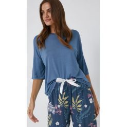 Answear Lab piżama damska. Niebieskie piżamy Answear Lab, m, bez wzorów, bez kołnierzyka, bez ramiączek. Za 169.99 zł.