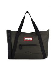 Hunter Torba HTR-B-003-06 Khaki. Brązowe shopper bag Hunter, bez wzorów, z materiału, bez dodatków. Za 199.99 zł.