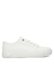 Lee Tenisówki Ava C Women Low -50251009 .1FG Biały. Białe trampki Lee, bez wzorów, z materiału, bez zapięcia. Za 109.99 zł.