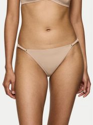 Triumph Dół od bikini Midnight 10222211 Beżowy. Brązowe bikini Triumph, bez wzorów, z syntetyku. Za 45.00 zł.