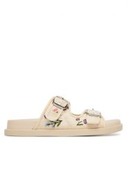 Aldo Klapki Bohochic 14295665 Beżowy. Brązowe klapki Aldo, bez wzorów, z materiału, bez obcasa, bez zapięcia. Za 339.99 zł.