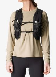 Bluza do biegania damska Houdini Pace Air LS Tee. Brązowe bluzy Houdini, l, bez wzorów, z dzianiny, biznesowe, bez ramiączek, bez kaptura. Za 291.49 zł.