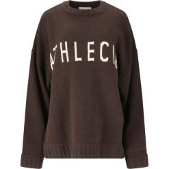 Damski sweter z okrągłym dekoltem Athlecia Lyda. Brązowe swetry Athlecia, l, bez wzorów, z materiału, biznesowe, bez ramiączek. Za 275.00 zł.