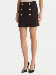 Babylon Spódnica mini S00612 Czarny Regular Fit. Czarne spódnice Babylon, s, bez wzorów, z syntetyku, mini. Za 1,079.00 zł.