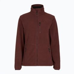 Bluza trekkingowa damska Pinewood Finnveden Fleece. Czerwone bluzy bez kaptura PINEWOOD, s, bez wzorów, z materiału, bez kaptura, trekkingowe. Za 239.99 zł.