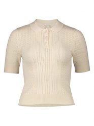 ONLY Sweter w kolorze beżowym rozmiar: S. Brązowe swetry ONLY, s, bez wzorów, bez ramiączek. Za 82.99 zł.