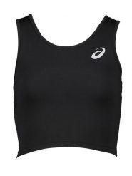 Asics Top sportowy w kolorze czarnym rozmiar: S. Czarne topy sportowe ASICS, s, bez wzorów, z materiału, outdoorowe. Za 97.05 zł.