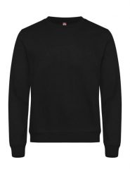 Clique Basic Roundneck bluza z okrągłym dekoltem unisex czarna 3XL – black. Czarne bluzy CLIQUE, xl, bez wzorów, z bawełny, bez ramiączek, bez kaptura. Za 155.70 zł.