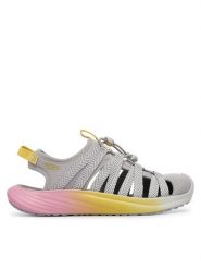 Keen Sandały Whisper 1031956 Szary. Szare sandały Keen, bez wzorów, z materiału, bez obcasa, bez zapięcia. Za 499.99 zł.