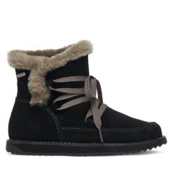 Śniegowce EMU Australia. Czarne śniegowce Emu Australia, bez wzorów, bez zapięcia. Za 789.99 zł.