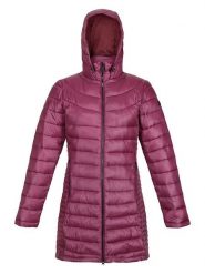 Regatta Płaszcz pikowany "Andel III" w kolorze fioletowym rozmiar: 36. Różowe płaszcze Regatta, bez wzorów, bez kaptura. Za 183.15 zł.