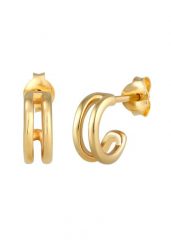 Elli Damskie kreole Mini Basic Minimal Trend w pozłacanym różowo srebrze 925 Sterling Silver Kolczyki 1 ct. Czerwone kolczyki Elli, pozłacane. Za 293.99 zł.