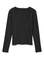 Vero Moda Bluzka Million 10334613 Czarny Regular Fit. Czarne bluzki Vero Moda, xs, bez wzorów, z syntetyku, bez kołnierzyka, bez ramiączek. Za 99.99 zł.