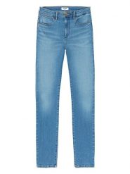 Wrangler Dżinsy - Skinny fit - w kolorze niebieskim rozmiar: W29/L32. Niebieskie jeansy Wrangler, l, z aplikacjami. Za 173.99 zł.