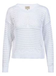 Herrlicher Sweter w kolorze białym rozmiar: XL. Białe swetry Herrlicher, xl, bez wzorów, bez ramiączek. Za 165.99 zł.