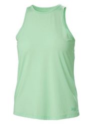 Helly Hansen Top funkcyjny "Siren Tank" w kolorze zielonym rozmiar: S. Zielone topy Helly Hansen, s, bez wzorów, z materiału, bez kołnierzyka, bez ramiączek. Za 88.23 zł.
