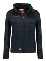 Canadian Peak Kurtka polarowa "Uchampionne" w kolorze granatowym rozmiar: XL. Niebieskie kurtki Canadian Peak, xl, bez wzorów, z polaru, bez kaptura. Za 159.82 zł.