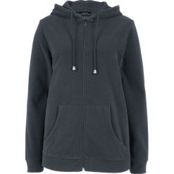 Bluza rozpinana z polaru bonprix czarny. Bluzy bez kaptura bonprix. Za 54.99 zł.