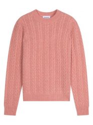 AUTHENTIC CASHMERE Kaszmirowy sweter "Alice" w kolorze łososiowym rozmiar: XL. Różowe swetry AUTHENTIC CASHMERE, xl, bez wzorów, z kaszmiru, bez ramiączek. Za 478.99 zł.