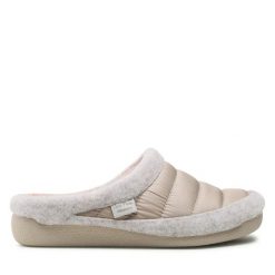 Kapcie Toni Pons. Brązowe kapcie Toni Pons, bez wzorów. Za 139.99 zł.