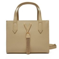 Torebka Valentino. Brązowe torebki klasyczne Valentino, bez wzorów, bez dodatków. Za 309.99 zł.