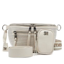 Saszetka nerka Steve Madden. Brązowe nerki i saszetki Steve Madden, bez wzorów, bez dodatków. Za 369.99 zł.