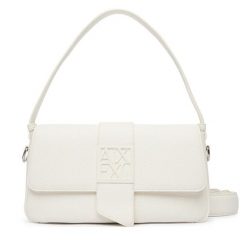Torebka Armani Exchange. Białe torebki klasyczne Armani Exchange, bez wzorów, klasyczne, bez dodatków. Za 609.99 zł.
