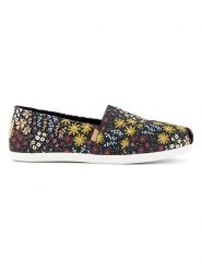 TOMS Espadryle w kolorze czarnym ze wzorem rozmiar: 36,5. Czarne espadryle TOMS, bez wzorów, bez obcasa. Za 131.74 zł.