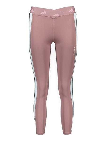 Adidas Legginsy sportowe "TRN" w kolorze jasnoróżowym rozmiar: M. Różowe legginsy adidas, bez wzorów, z materiału, sportowe. Za 127.05 zł.