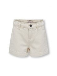 KIDS ONLY Szorty dżinsowe "Comet" w kolorze kremowym rozmiar: 152. Brązowe szorty KIDS ONLY, bez wzorów. Za 84.21 zł.