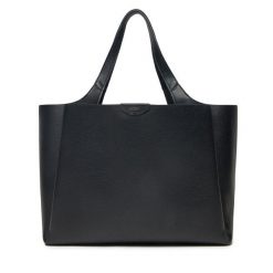 Torebka DKNY. Czarne shopper bag DKNY, bez wzorów, bez dodatków. Za 549.99 zł.