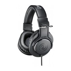 Słuchawki nauszne AUDIO-TECHNICA ATH-M20X Czarny. Czarne słuchawki nauszne Audio-Technica. Za 191.00 zł.